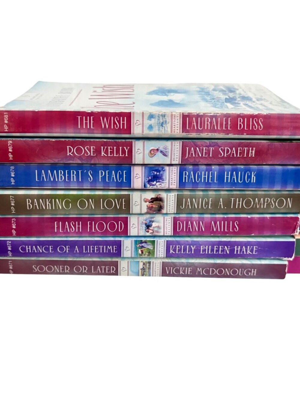 Love Inspired Heartsong Presents Lot of 21 Christian Romance Paperbacks Books - Picture 5 of 9